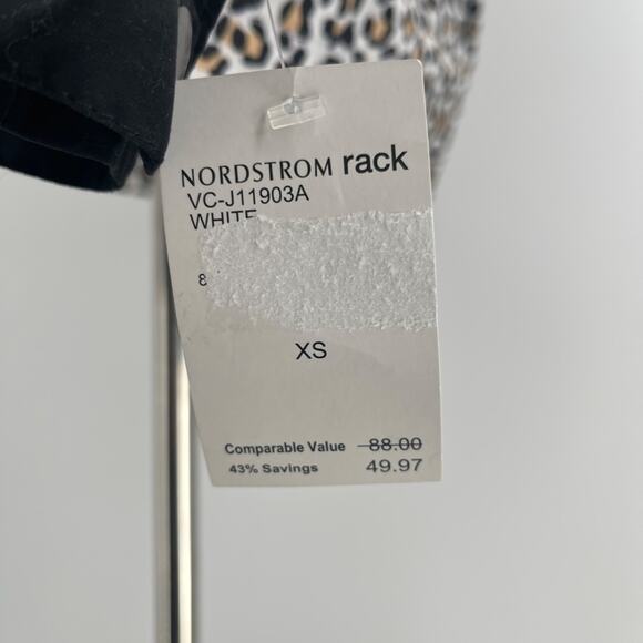 Vigoss Women's Leopard Animal Print Anorak Light Jacket Size XS NEW - Picture 7 of 7